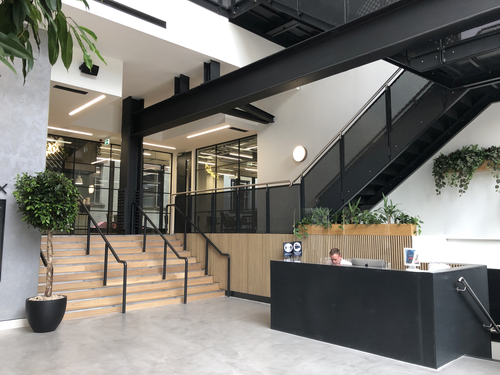 Back to our newly refurbished building!