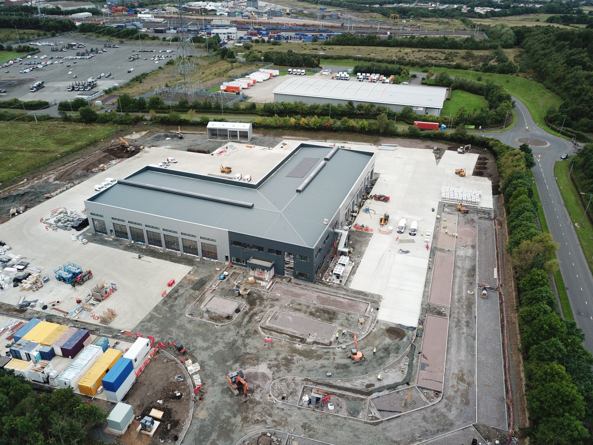 Scania Eurocentral facility nearing completion