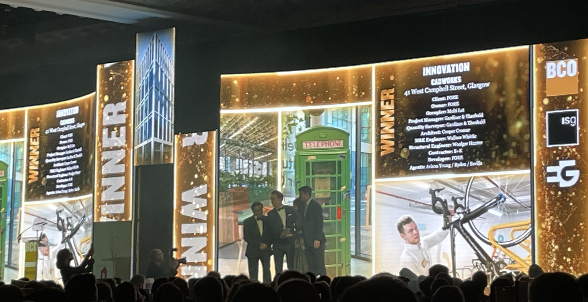 Cadworks wins the 2022 BCO National Award for Innovation